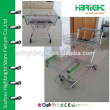 double layer shopping trolleys fit two kids